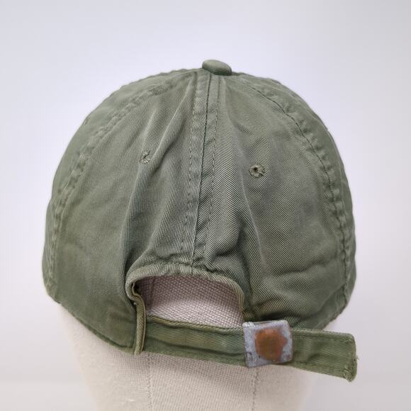 Sun Slideback Baseball Cap Green One Size Adjustable Embroidered 6 Panel Gap - Picture 6 of 9